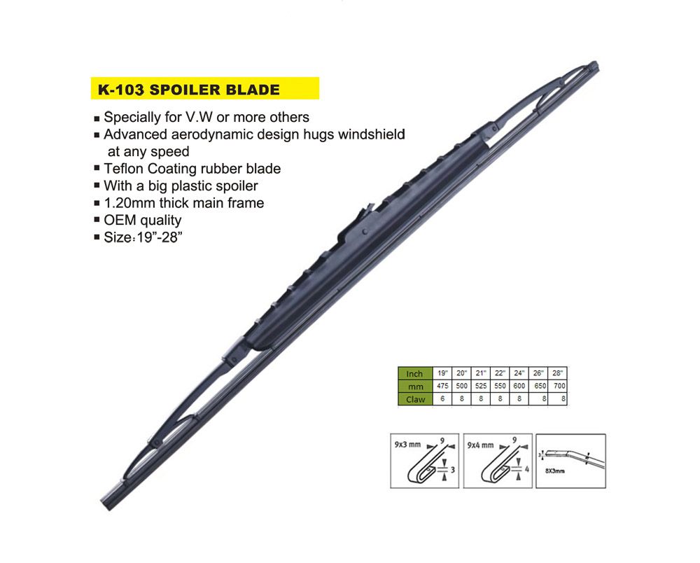 K-103spoiler wiper blade小图