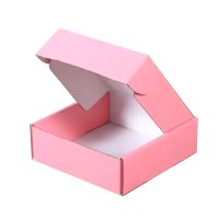 _0003_White Pink color mailing box