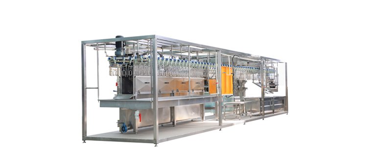 ready-to-run poultry slaughter line
