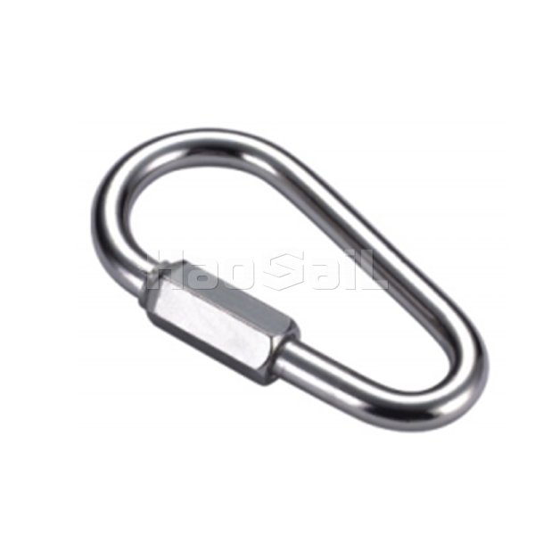 11111_0008_4.07.02  Stainless Steel Pear Shaped Quick Link