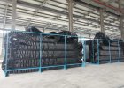 durable corrugated belt for fertilizer elevation