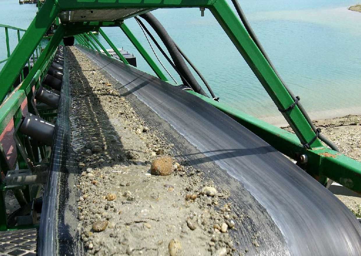ce certified acid-proof belt for corrosive handling systems