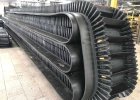 high load corrugated belt with cleats and sidewalls