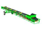 Compact conveyor system for port and terminal operations