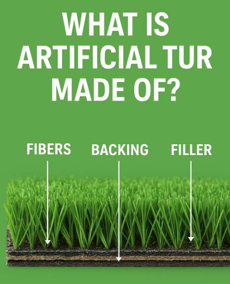 What Is Artificial Turf Made Of?