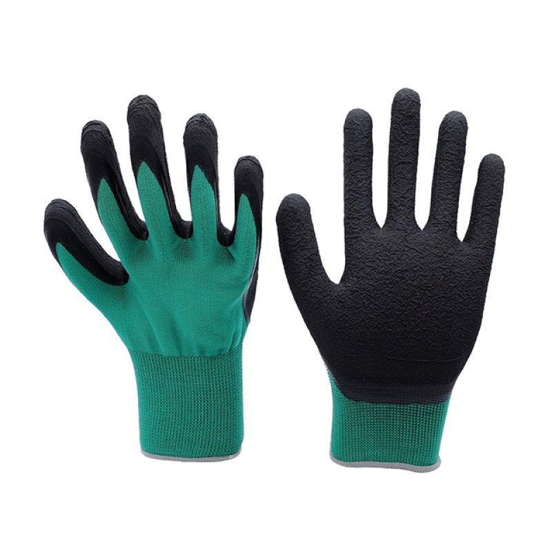 13G Green Polyester Black Latex Foam