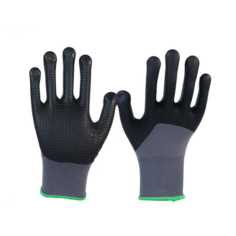 15G grey spandex nitrile ultra-fine foam dot beads