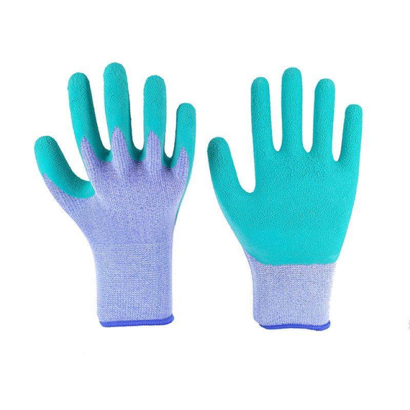 13G purple polyester latex foam