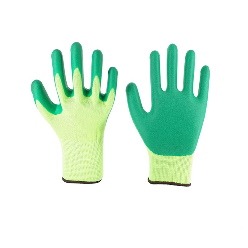 13G green polyester green latex foam