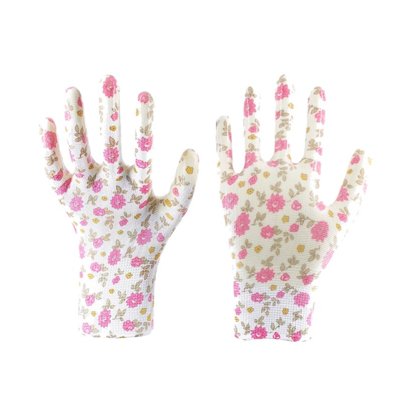 13G Pink-White Garden Nitrile