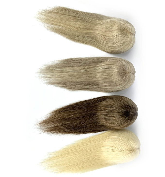 soft scalp hair topper,