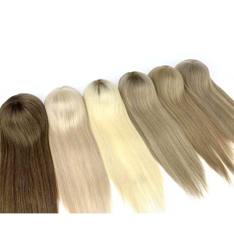 Hair Topper-Swiss Base #1001