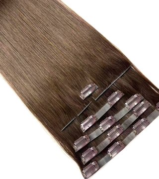  brunette clip in extensions