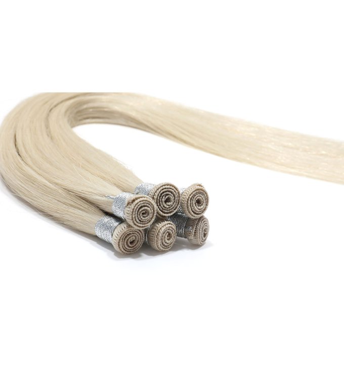 invisible blonde extensions