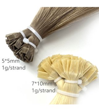 flat tip keratin extensions