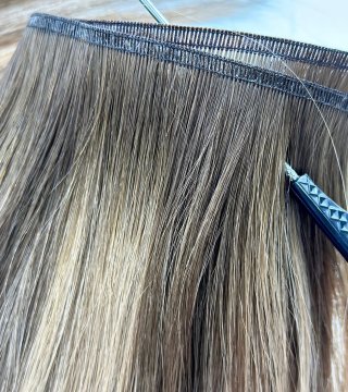  flat weft extensions