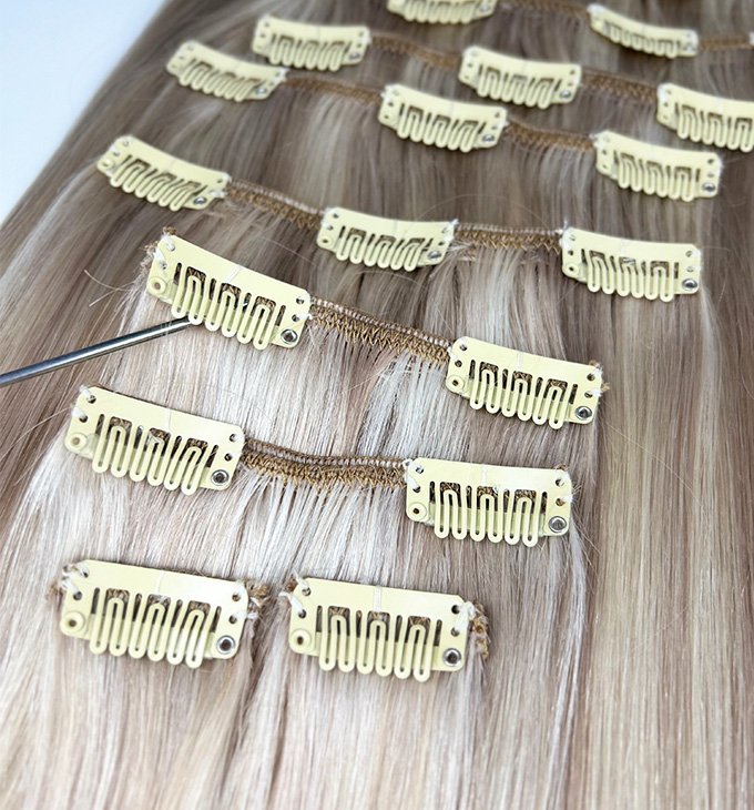 real hair extensions