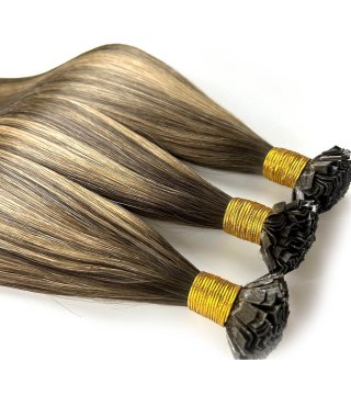blonde v tip extension