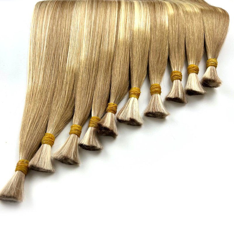 Virgin Cuticle Bulk Hair Light Color