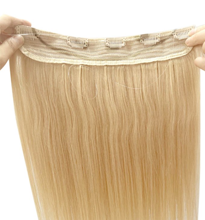 Easy to Apply Halo Hair Extensions
