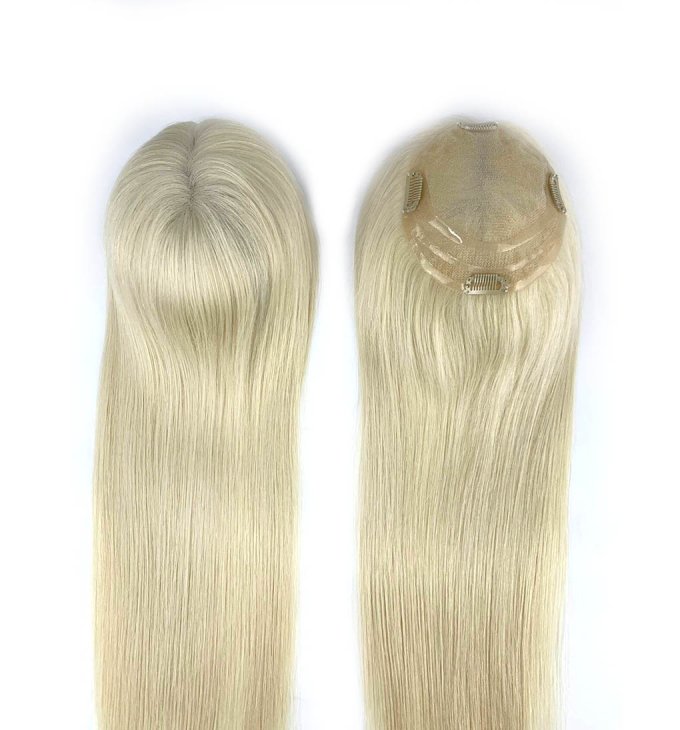 invisible lace hair topper