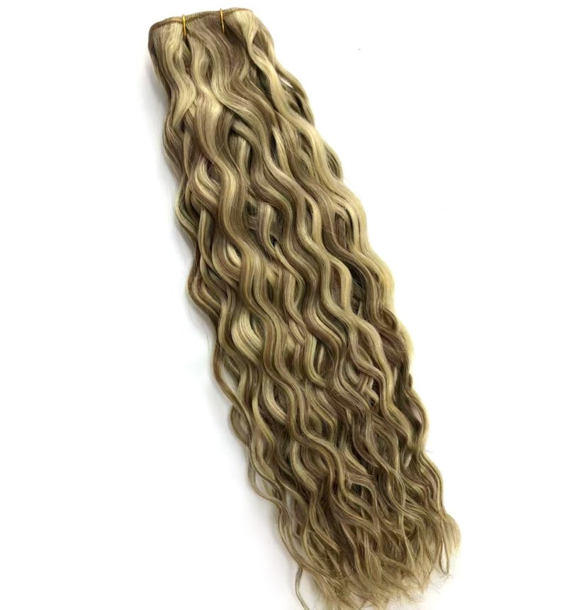 Handtied Weft Curly