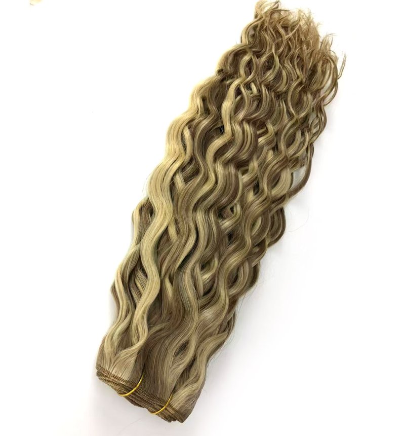 Handtied Weft Curly