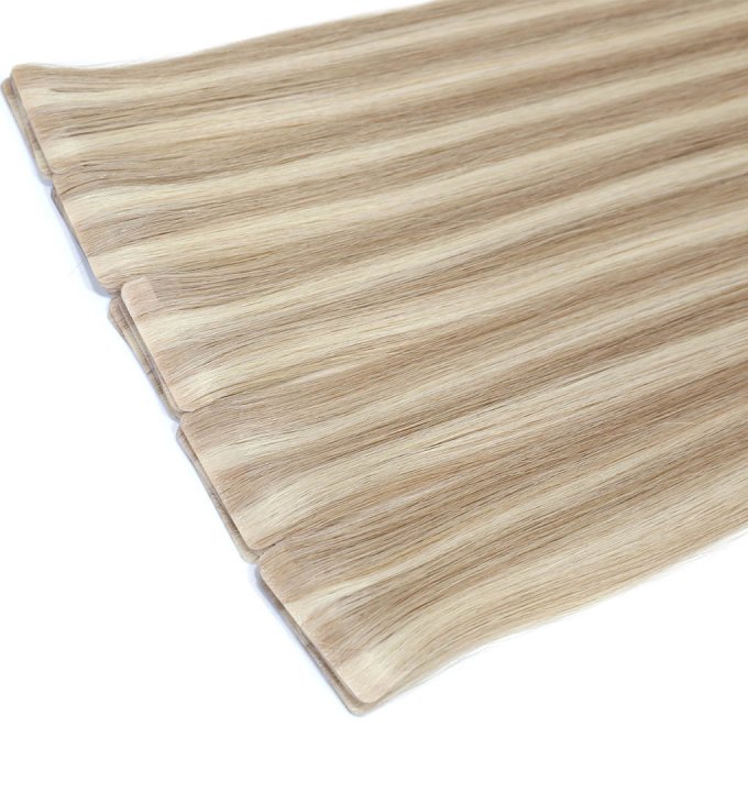 human hair tape in extensions