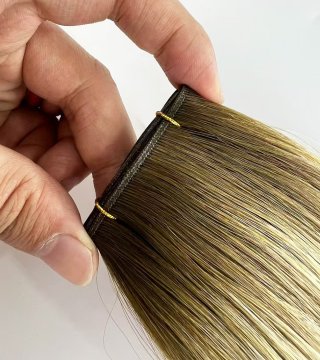  invisible flat weft