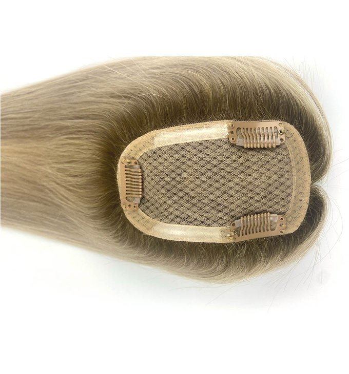human hair hairpiece silk base