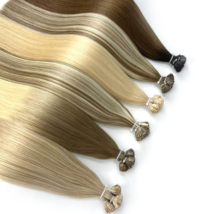 flat tip keratin extensions