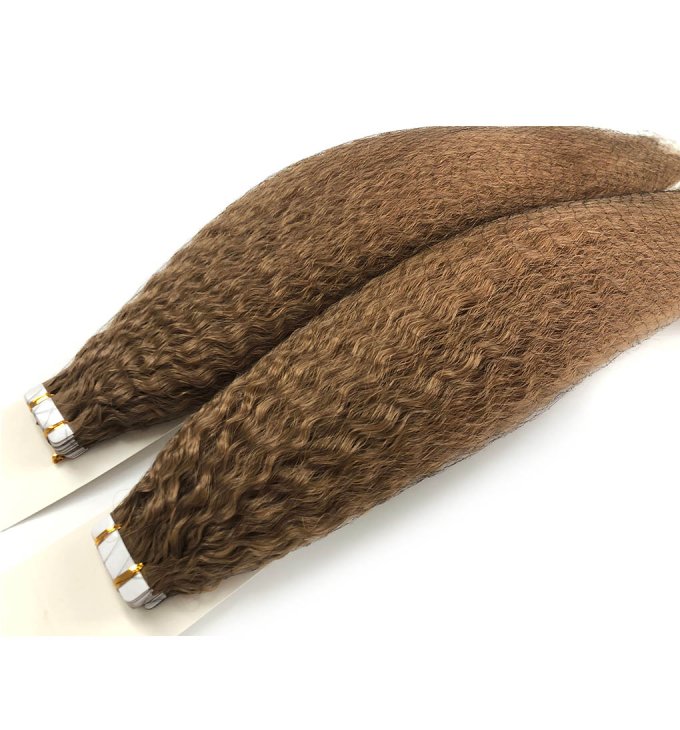 Curly Normal Tape In Hair Extensions