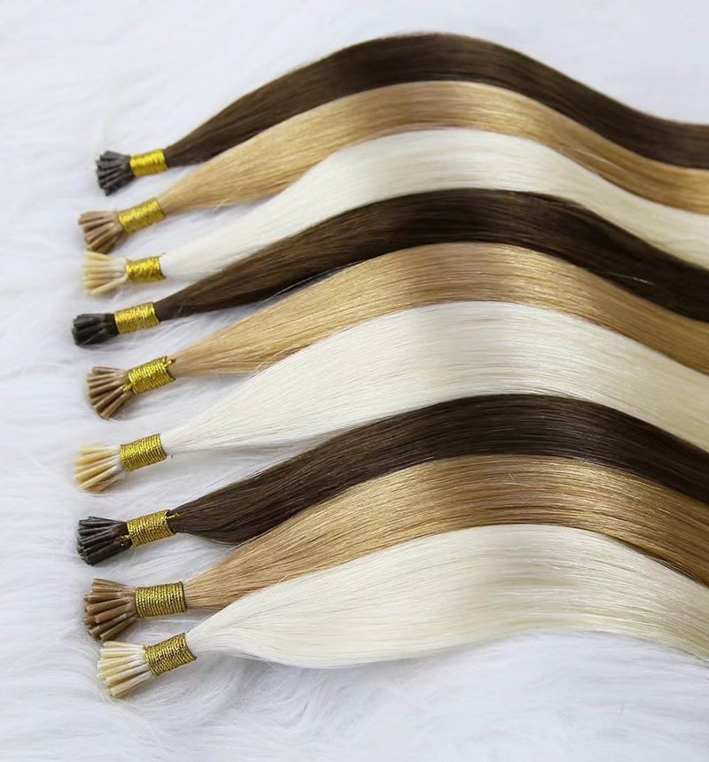 I Tip Pre Bonded Fusion Hair Extensions