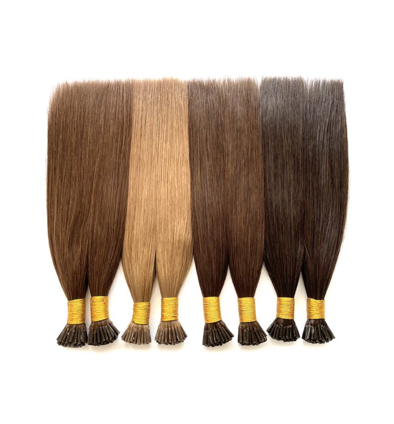 I Tip Pre Bonded Fusion Hair Extensions