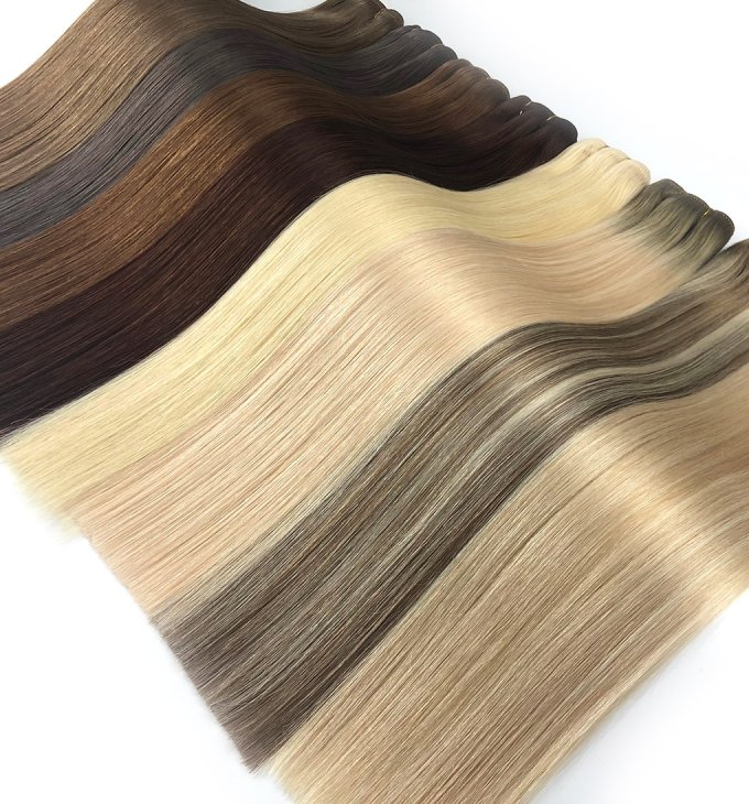 Double Weft Hair