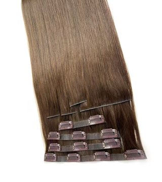 human hair clip ins