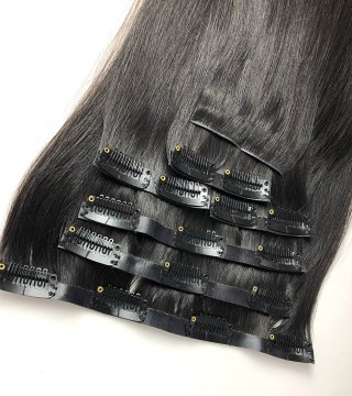 Clip In Extensions for Dark Hair