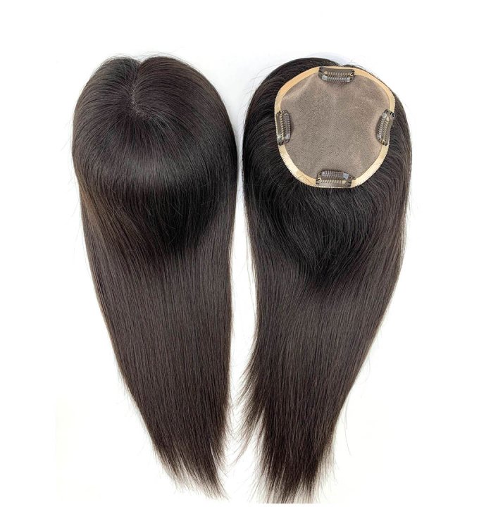 realistic scalp hair topper