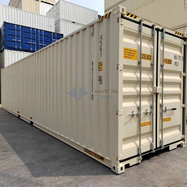 40フィートスーパーハイキューブ両開きコンテナ