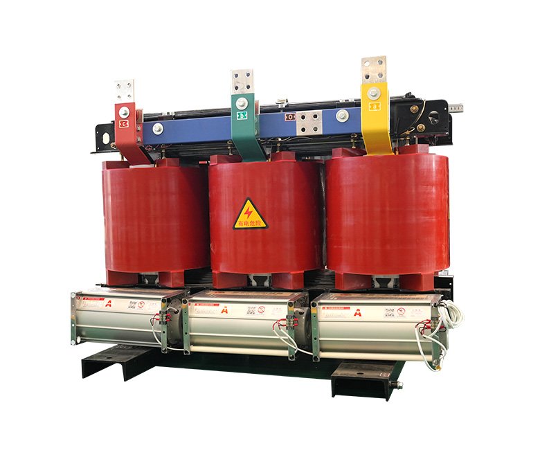 Dry type transformer for safe marine power distribution