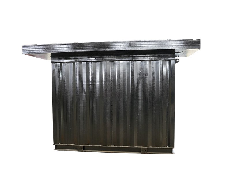 sealed underground power transformer housing