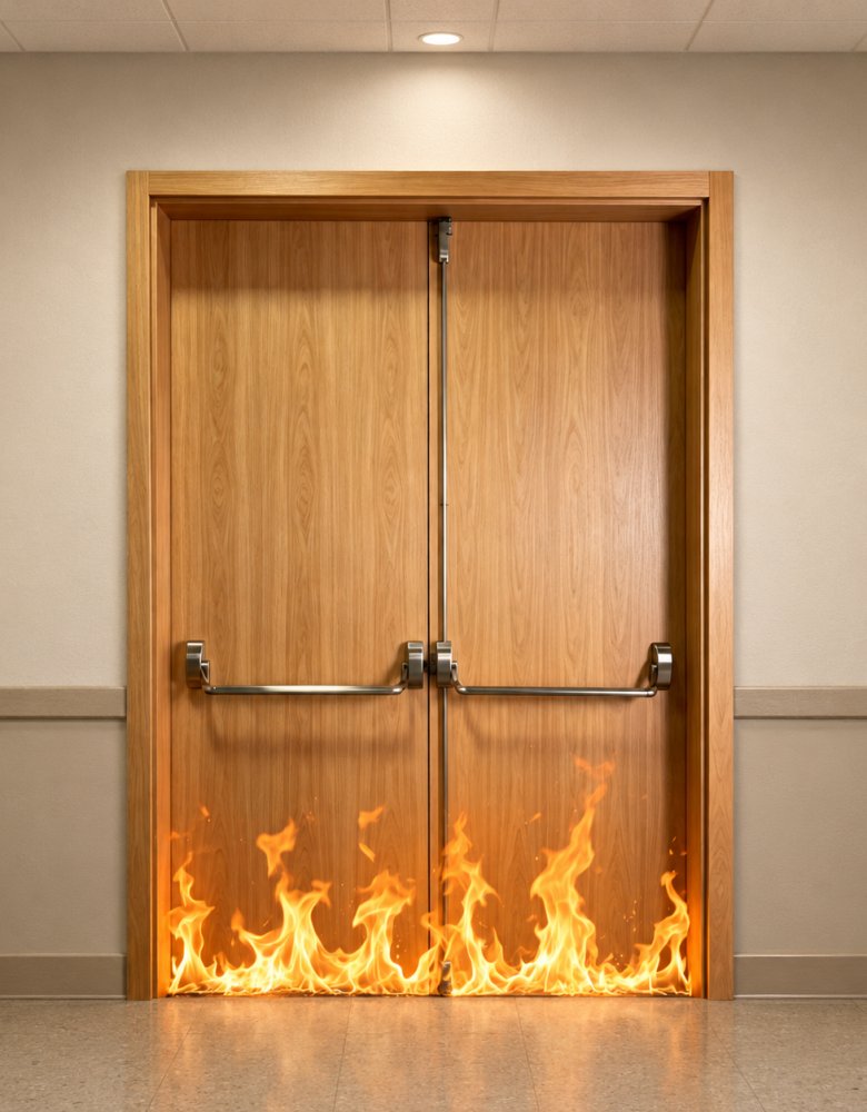 CE-Certified Fire-Rated Door