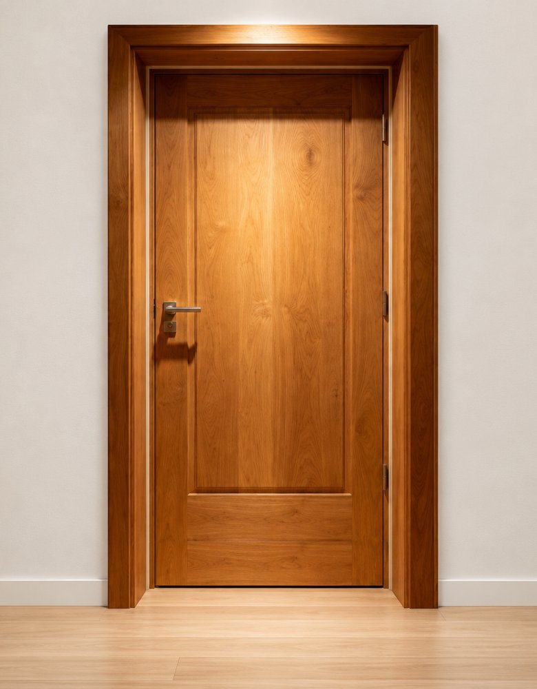 Single Wooden Door