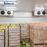 cold room with produce cooling system