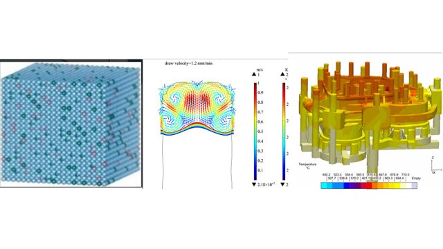 Cross-scale simulation of materials and casting simulation