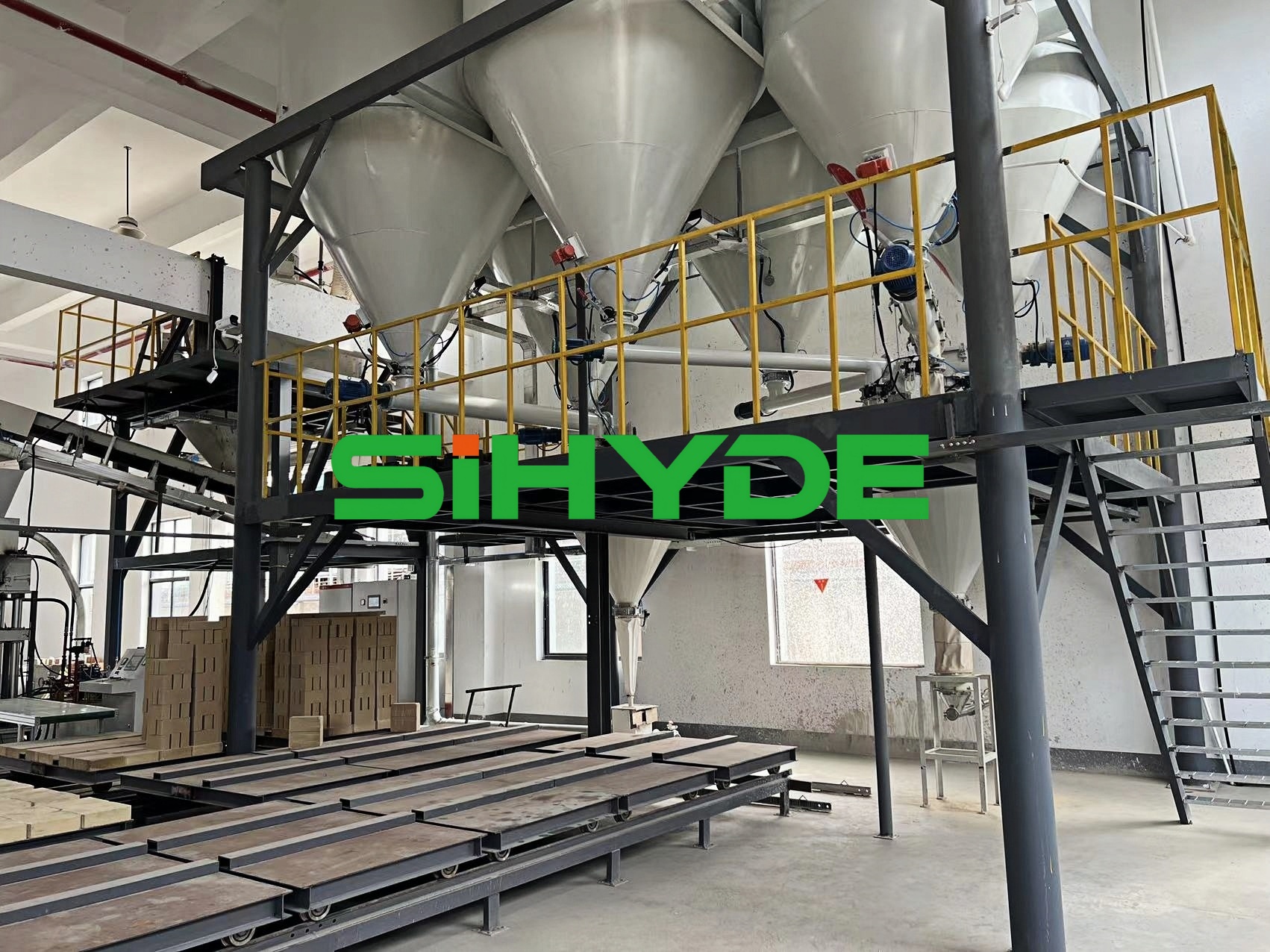 Exclusive for Shaped Refractory Materials: Sihyde Automatic Batching Solution for Refractory Bricks