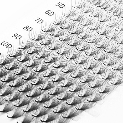 long stem pointy base premade fans