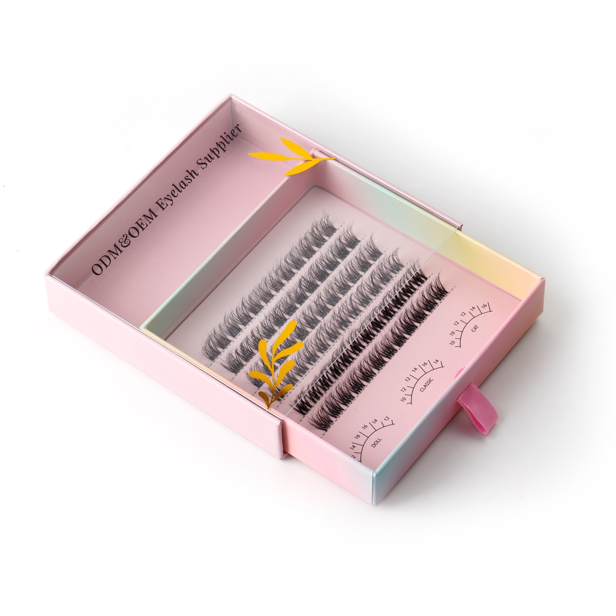 fluffy clusters lash extension