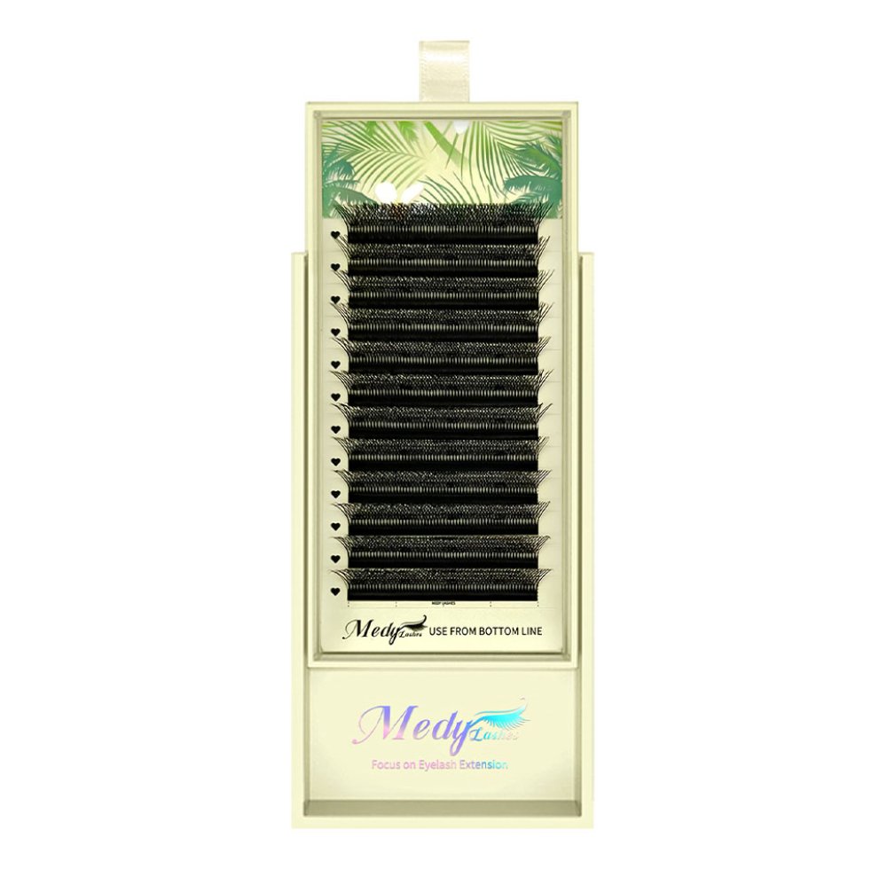 Medylashes Pontas Duplas 4DW Formato Extensão de Pestanas Maquilhagem Dropshipper 4D W Volume Pré-fabricado Fãs Pestanas Postiças Maquilhagem Suave