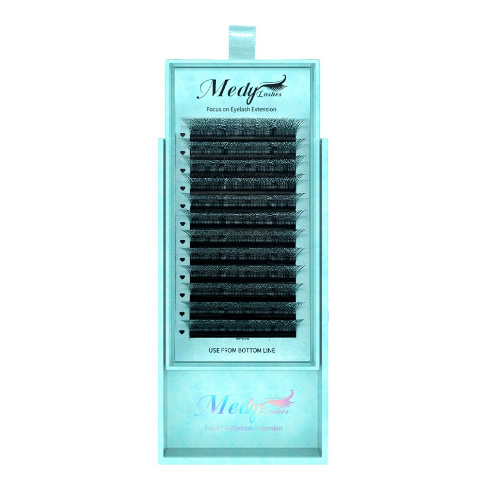 Extensão de pestanas Medy Lashes 5DW, maquilhagem Dropshipper 5D W, volume pré-fabricado, pestanas postiças, maquilhagem suave